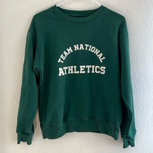 Aritzia TNA Spell Out Crewneck Sweatshirt Small